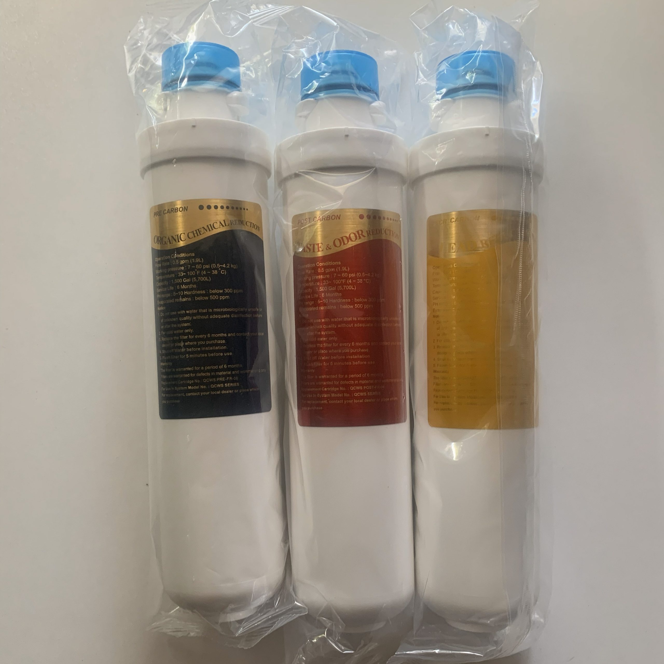 WES60L – 3 Filter Bundle